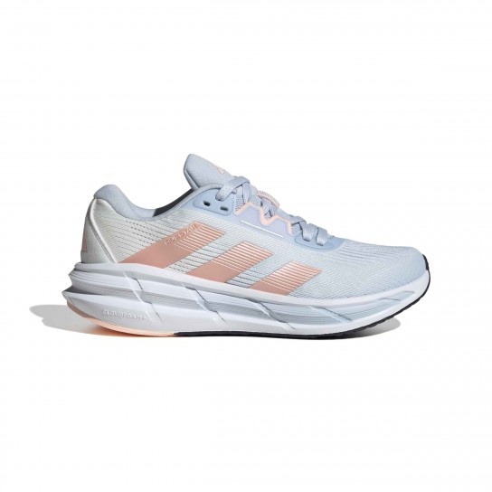 Adidas Questar 3 W - Azul Claro/Coral